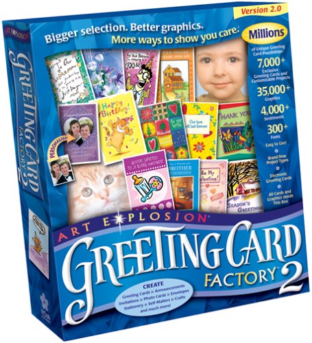 Art Explosion Greeting Card Factory 2 box