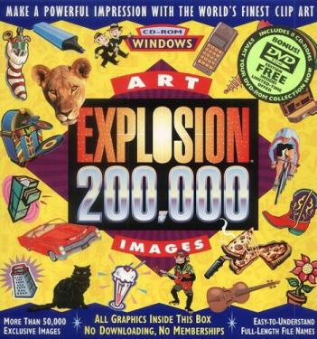 Art Explosion 200,000 box