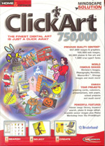 ClickArt 750,000 box