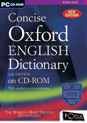 Concise Oxford English Dictionary 11th Edition box