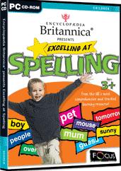 Encyclopedia Britannica Presents Excelling at Spelling box