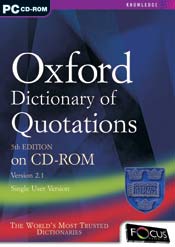 Oxford Dictionary of Quotations 5th Edition box