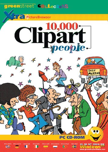 10,000 Clipart People box