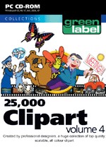25,000 Clip Art Volume 4 box