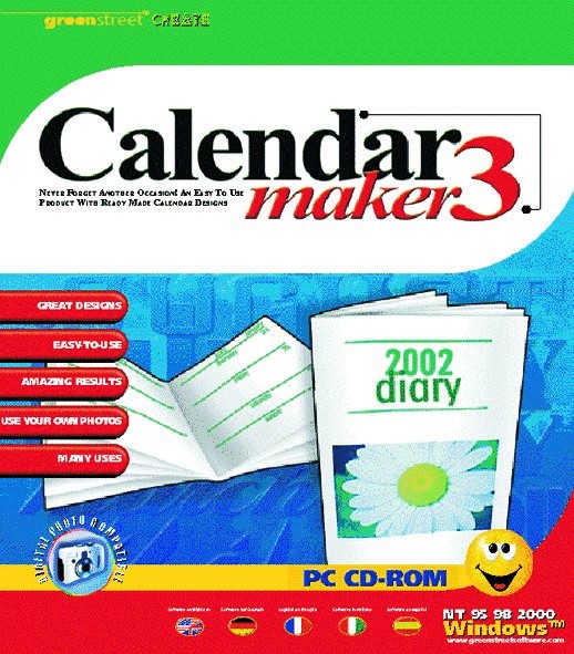 Calendar Maker 3 box