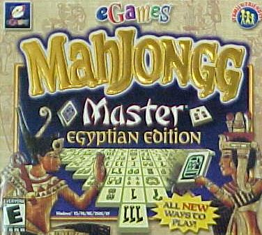Mahjongg Egyptian Edition - eGame box