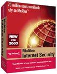 McAfee Internet Security 5.0 box