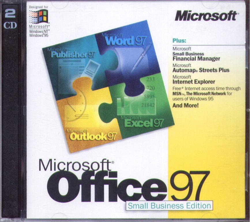 Office 97 Small Business Edition box
