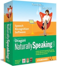 Dragon NaturallySpeaking Standard 9 box