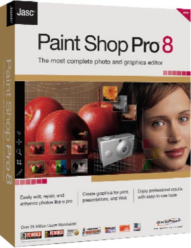 Paint Shop Pro 8 box