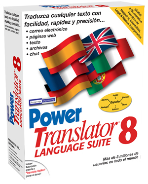 Power Translator Language Suite box
