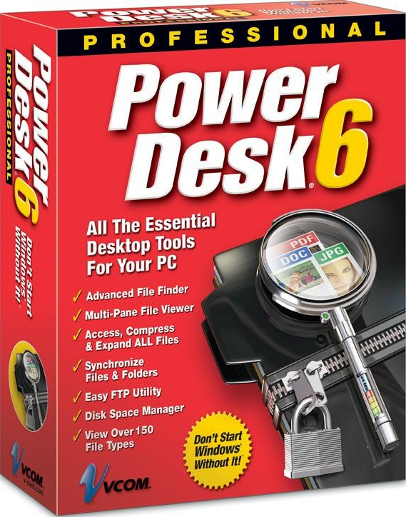 Powerdesk 6 Pro box