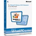 Virtual PC 6.1 for MAC with Windows 2000 box