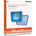Virtual PC for MAC with Windows XP Pro box