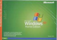 Windows XP Home OEM CD box